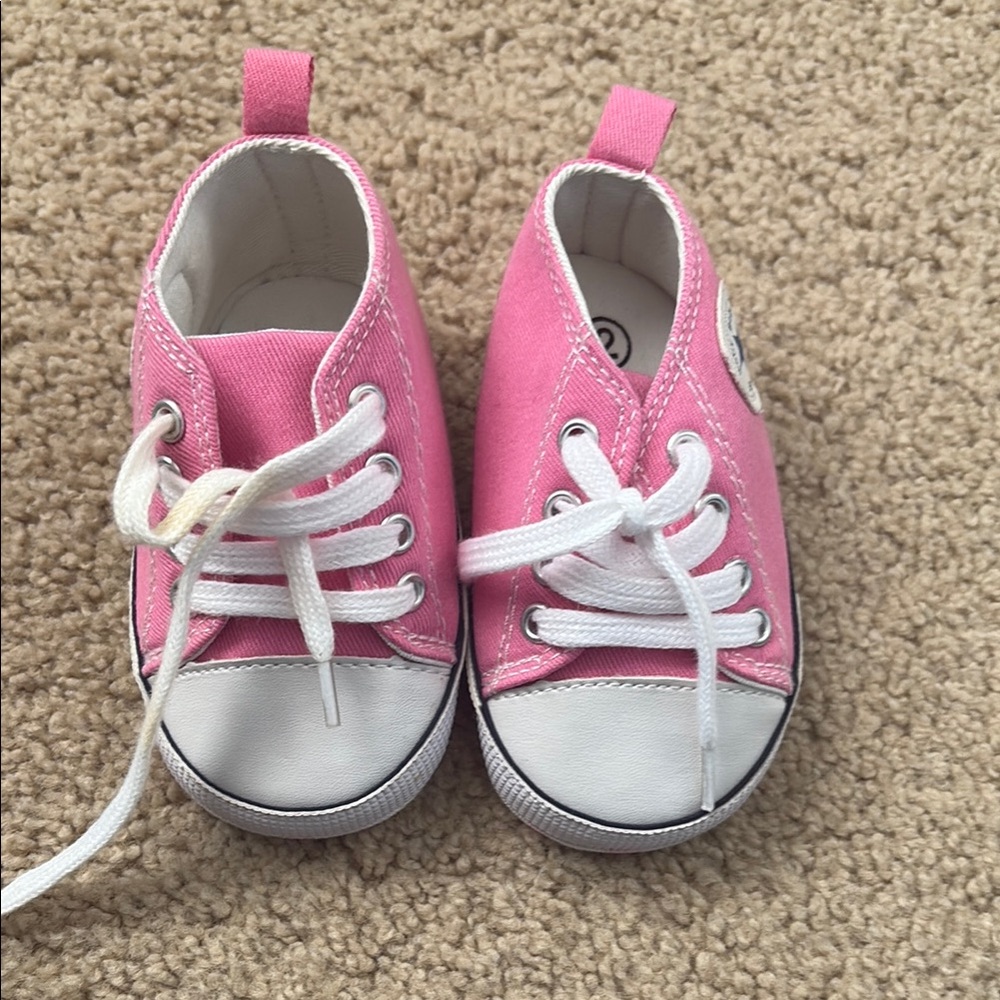 Baby Pink crib Sneakers